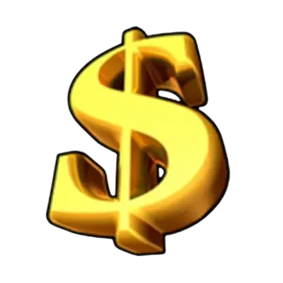 Simbolo Dollaro Scatter nella Shining Crown