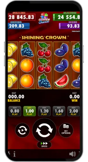 Main Screen Shining Crown