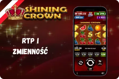 Shining Crown RTP i zmienność