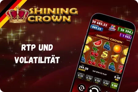 RTP und Volatilität Shining Crown