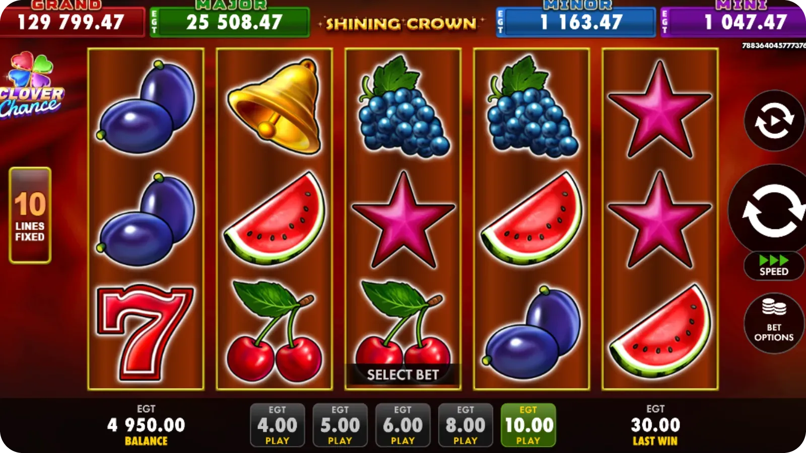 Simboli Scatter nella slot Shining Crown